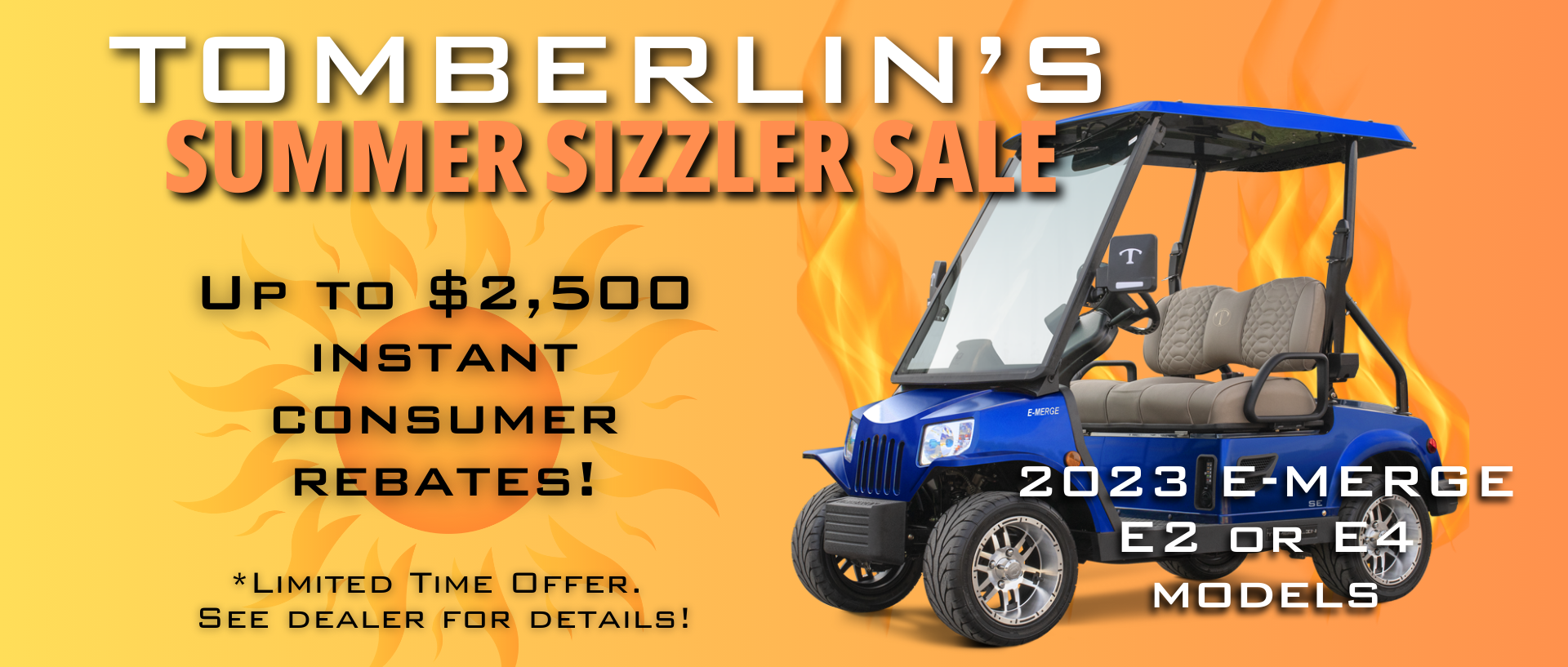 Summer Sizzler Sale EMerge