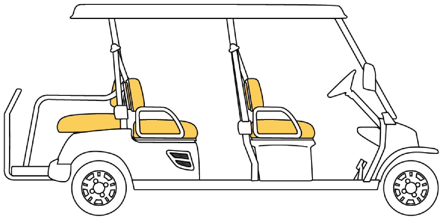 Vehicle Configuration 4+2 passenger